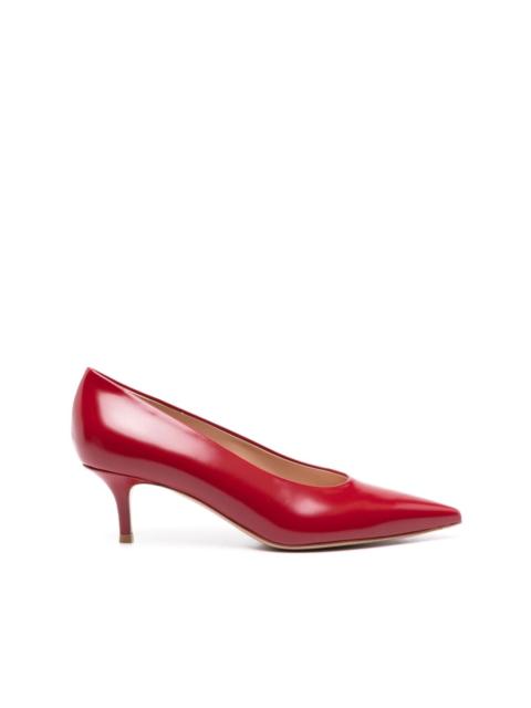 Robbie 55mm leather pumps