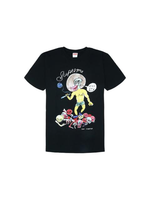 Supreme Daniel Johnston Kill Em All Tee Black