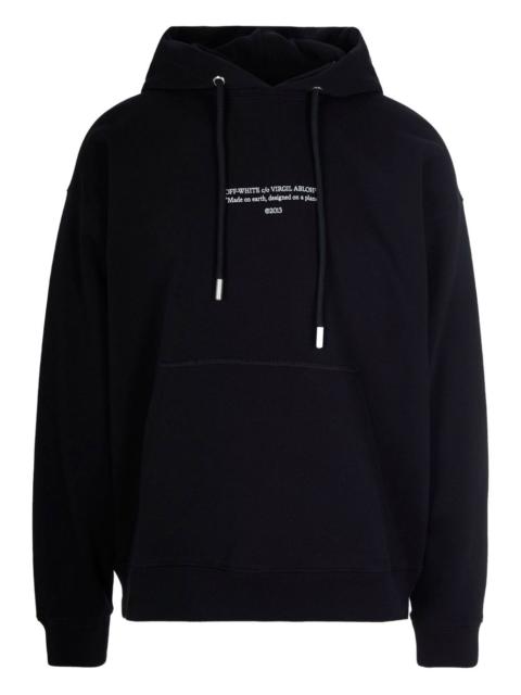 logo-print hoodie