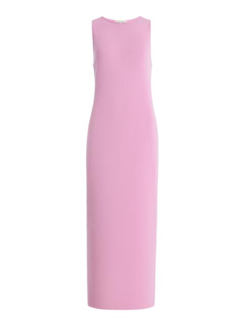 Devin Wool Midi Dress pink