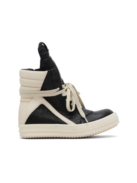 Black Temple Geobasket Sneakers