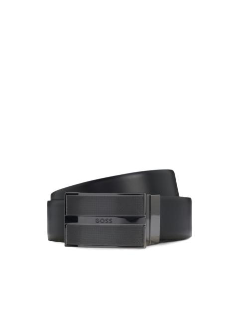 leather buckle belt