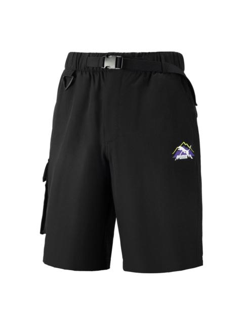 PUMA Camping Mountain Cargo Shorts 'Black' 537424-01