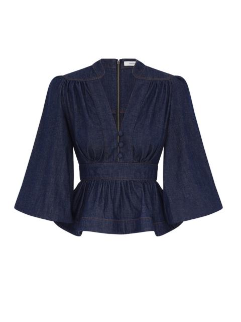 AWAKEN DENIM BLOUSE