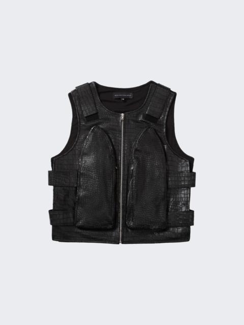 Croc Bullet Point Vest Coal