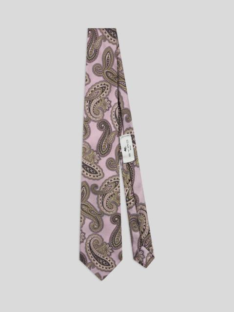 PAISLEY SILK JACQUARD TIE
