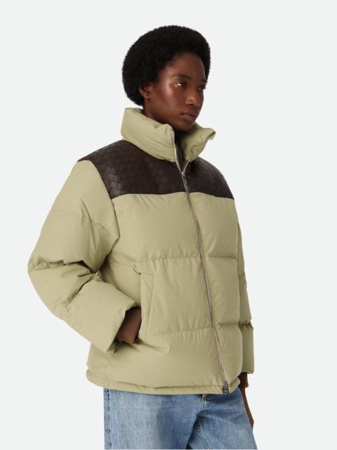 Frosted Poplin Puffer Jacket