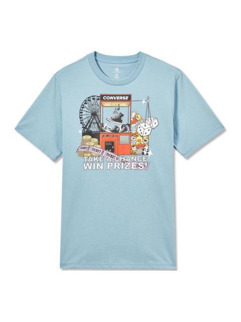 Converse Claw Machine Graphic Tee 'Blue' 10023457-A03