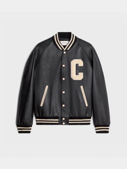 ジャケット CELINE | OVERSIZED BOMBER JACKET IN CALFSKIN CELINE oversized teddy jacket in calfskin | REVERSIBLE