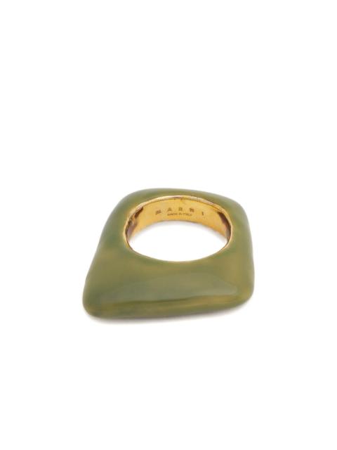 trapeze enamel ring