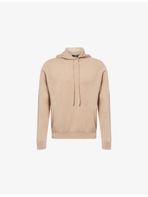 Regular-Fit Knitted Cashmere Hoody