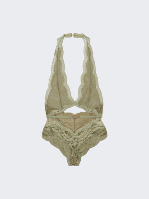 Tulle Bodysuit Green