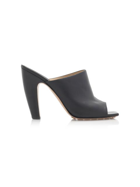 Lagoon Nappa Leather Mule Sandals black