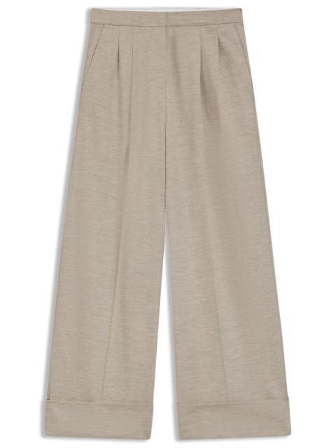 RELAXED-FIT PANTS IN VIRGIN WOOL