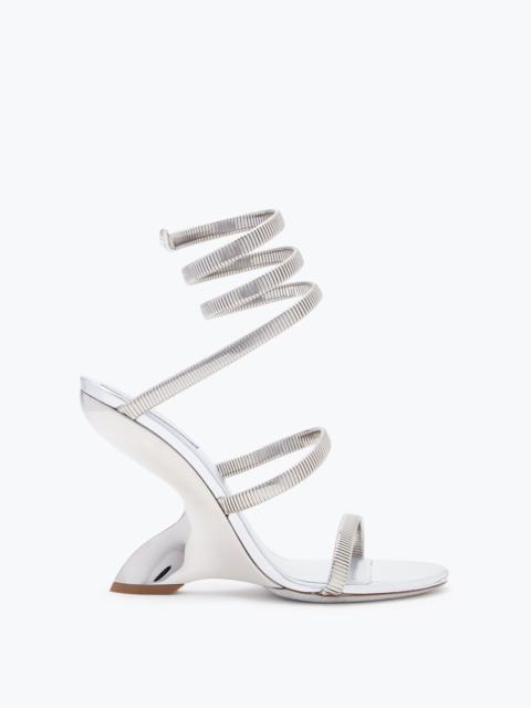 Symphony Mirrored Silver Sandal 105