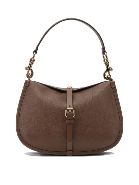 Pony Shoulder Bags Brown