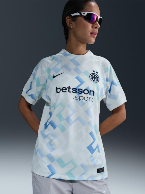 Inter Milan 2025/26 Stadium Away Women's Nike Dri-FIT Soccer Replica Jersey