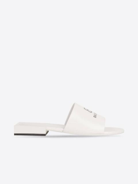 Women's Box Sandal in White