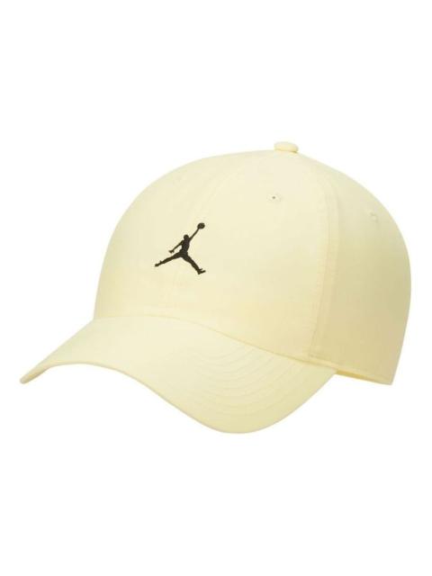 Air Jordan Jumpman 6 Panel Heritage86 Washed Cap 'Lemon Chiffon' DC3673-706