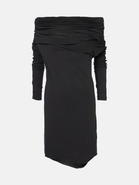 Bound cotton-blend top