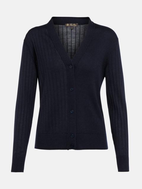Cantabria cashmere and silk cardigan