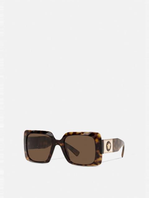 Medusa Stud Squared Sunglasses