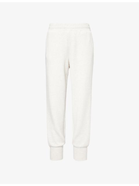 "The Slim Cuff 27.5"" relaxed-fit mid-rise stretch-woven jogging bottoms"