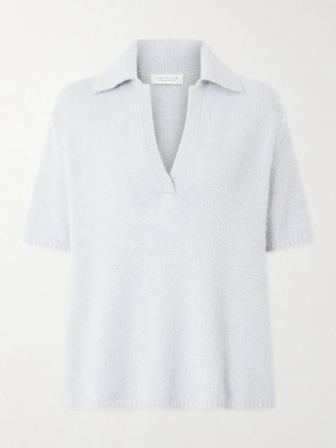 Sohan Brushed-cashmere Polo Sweater