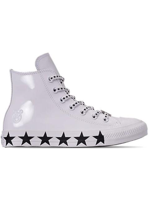 Converse Chuck Taylor All Star Hi Miley Cyrus White Black Stars (Women's)