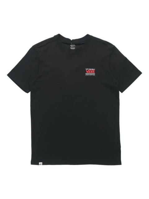 (WMNS) Vans Graphic T-Shirt 'Black White' VN0A4MMXBLK