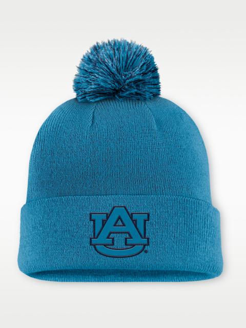 Auburn Primetime Campus Toned Men's Nike College Cuffed Pom Beanie