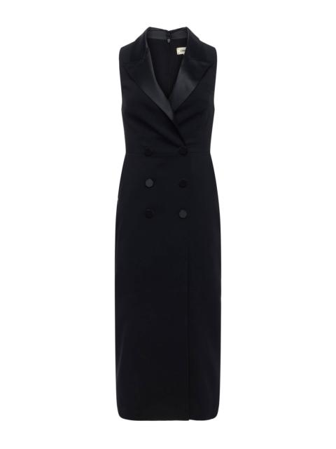 Catherine Tuxedo Midi Dress