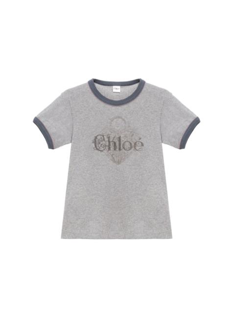 BABY FIT LOGO T-SHIRT IN COTTON JERSEY