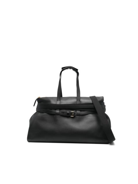 leather holdall