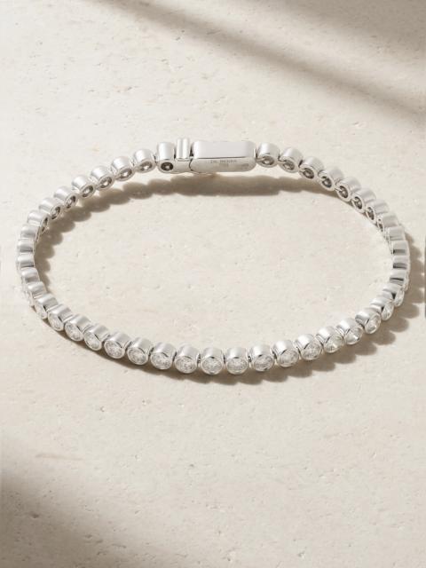Diamond Lines Db Classic Eternity 18-karat White Gold Diamond Bracelet