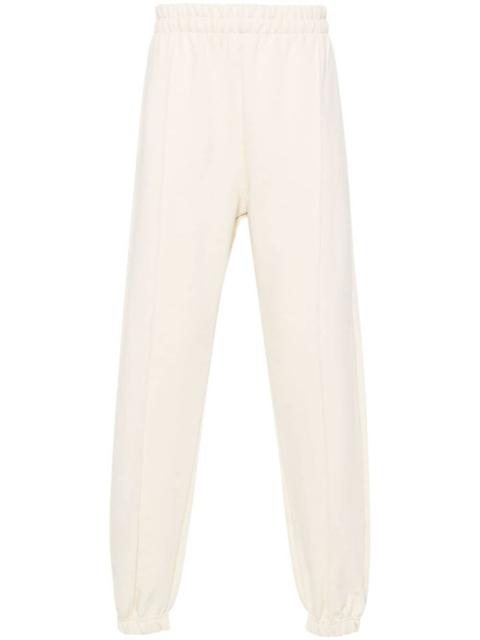 embroidered-logo track pants