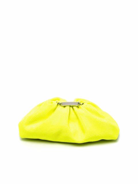 Mini Pillow embellished clutch bag