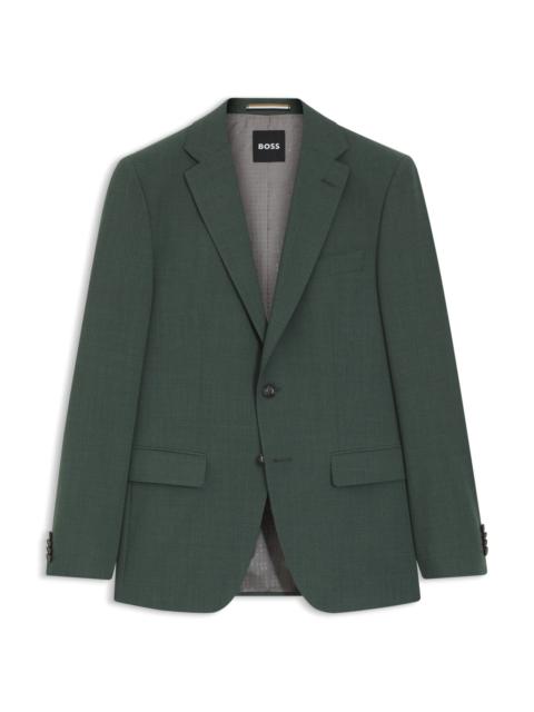 WASHABLE SLIM-FIT JACKET IN STRETCH CLOTH