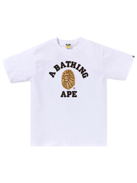 BAPE Jewels College Tee 'White'