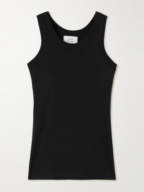 Poso Supima Cotton-jersey Tank Top