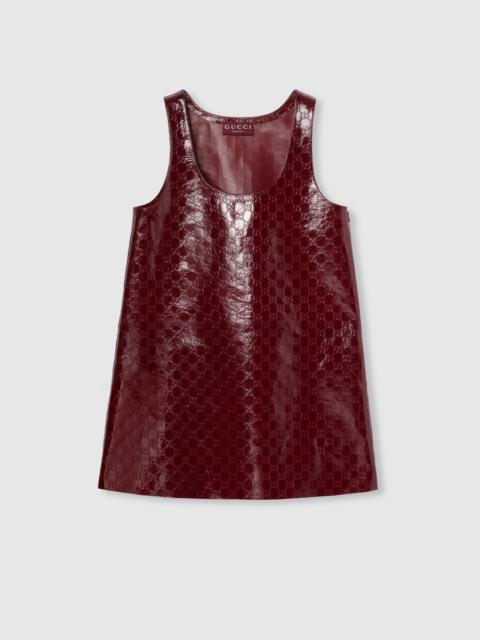 Embossed GG naplak dress