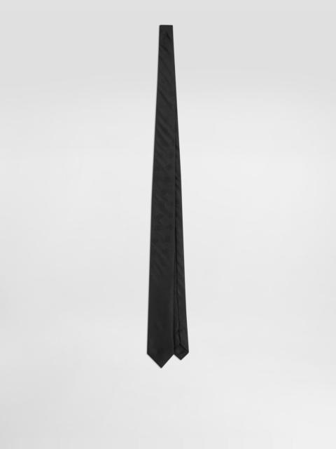 DG logo jacquard tie