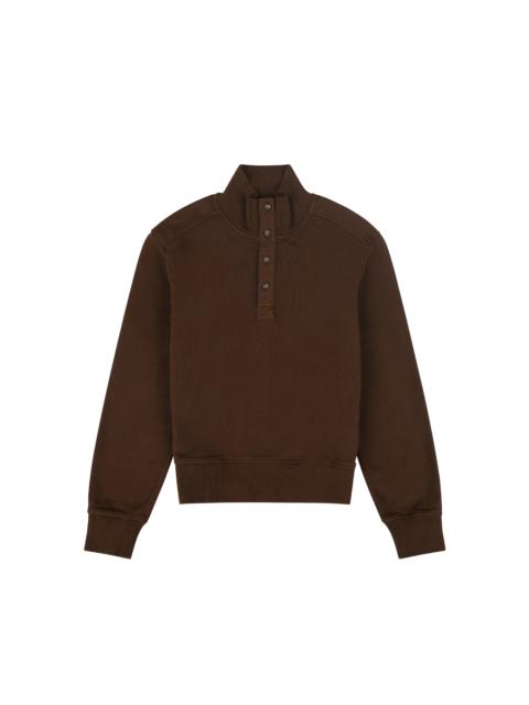 PORT PULLOVER BRUNETTE