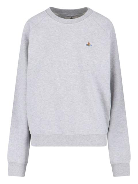 orb-embellished crew neck sweatshirt