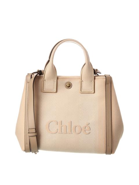 DNU PACK Chloe Canvas & Leather Tote