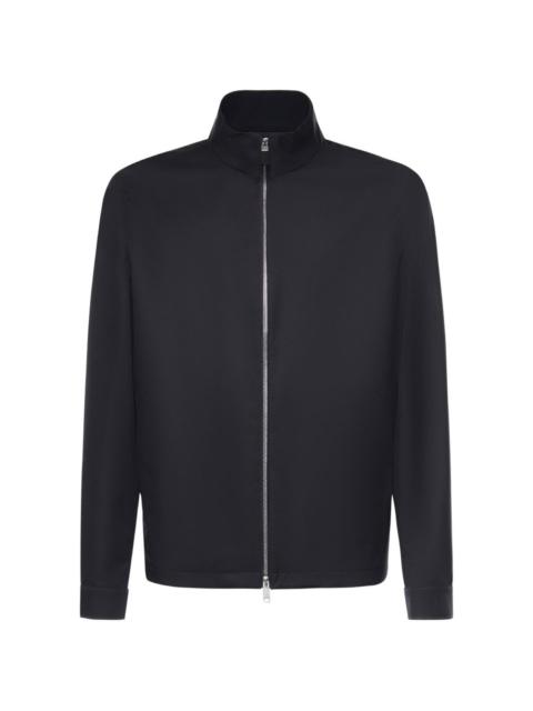 zip collar jacket