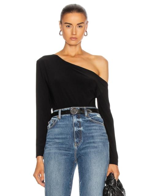 Long Sleeve Drop Shoulder Bodysuit