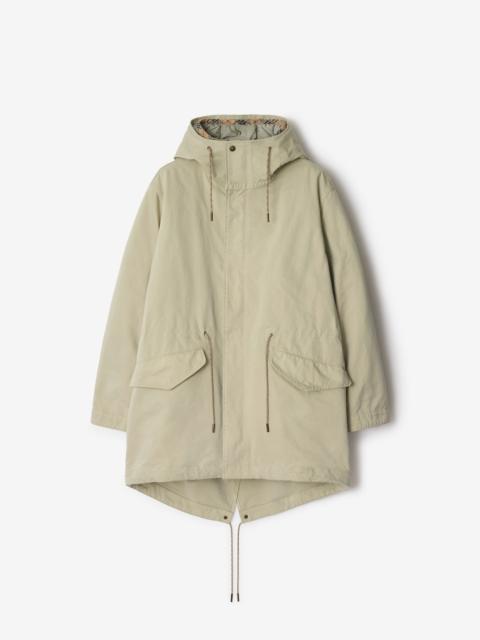 Detachable Warmer Nylon Blend Parka