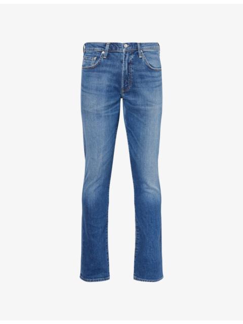 Gage Straight-Leg Stretch-Denim Jeans
