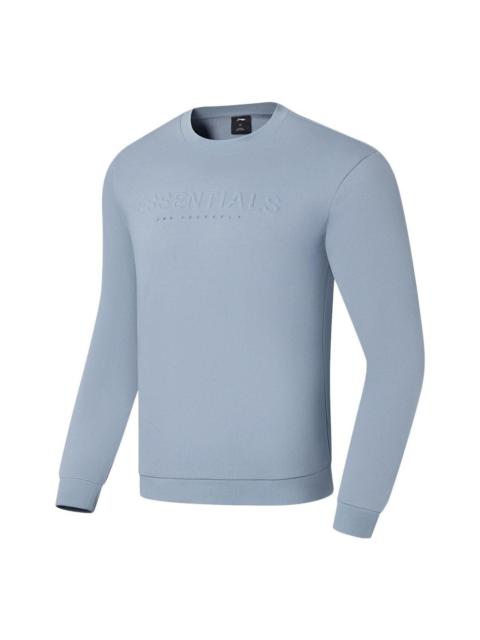 Li-Ning Casual Lifestyle Long Sleeve Pullover 'Blue' AWDSA49-5